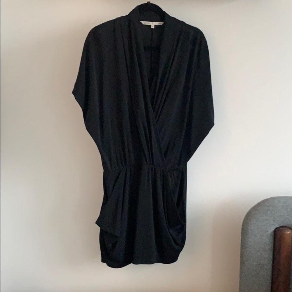 Gorgeous Drape Mini-Dress (LBD!)